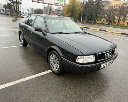 Черный Ауди 80, объемом двигателя 2 л и пробегом 320 тыс. км за 2600 $, фото 1 на Automoto.ua