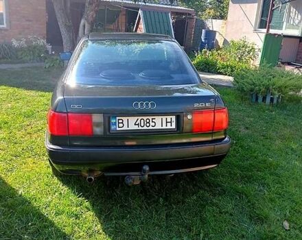 Чорний Ауді 80, об'ємом двигуна 2 л та пробігом 202 тис. км за 3200 $, фото 1 на Automoto.ua