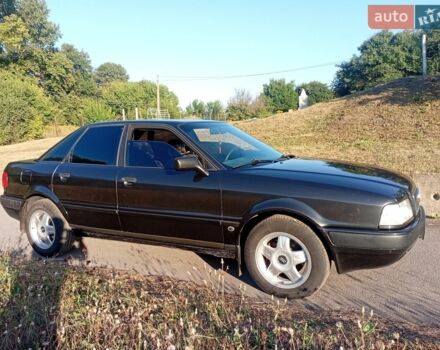 Чорний Ауді 80, об'ємом двигуна 1.98 л та пробігом 205 тис. км за 3000 $, фото 1 на Automoto.ua
