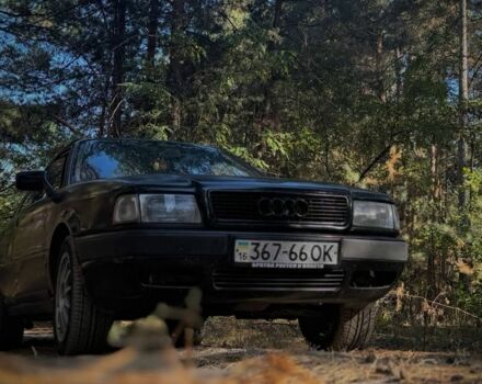 Черный Ауди 80, объемом двигателя 1.9 л и пробегом 518 тыс. км за 1700 $, фото 1 на Automoto.ua