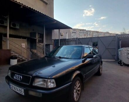 Черный Ауди 80, объемом двигателя 2 л и пробегом 600 тыс. км за 2100 $, фото 1 на Automoto.ua