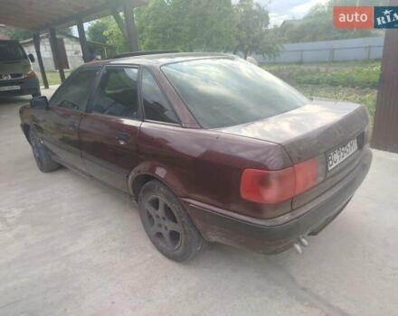 Фиолетовый Ауди 80, объемом двигателя 2 л и пробегом 410 тыс. км за 2500 $, фото 5 на Automoto.ua