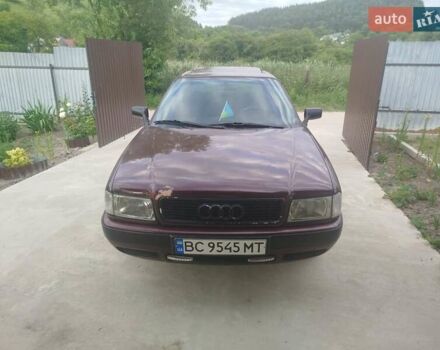 Фиолетовый Ауди 80, объемом двигателя 2 л и пробегом 410 тыс. км за 2500 $, фото 3 на Automoto.ua