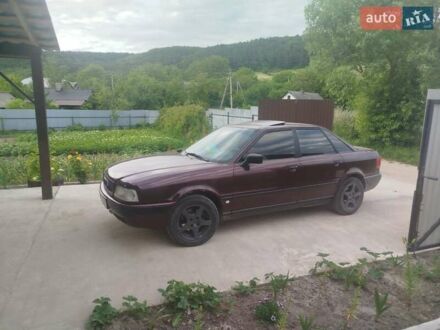 Фиолетовый Ауди 80, объемом двигателя 2 л и пробегом 410 тыс. км за 2500 $, фото 1 на Automoto.ua