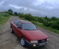 Красный Ауди 80, объемом двигателя 1.8 л и пробегом 329 тыс. км за 1450 $, фото 1 на Automoto.ua
