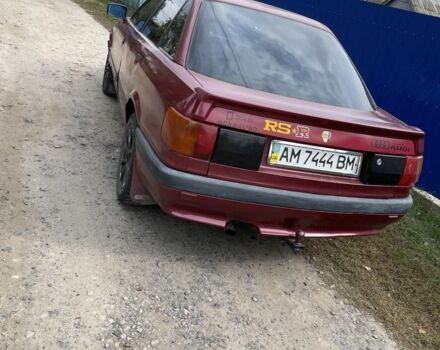 Красный Ауди 80, объемом двигателя 1.8 л и пробегом 2 тыс. км за 1299 $, фото 6 на Automoto.ua