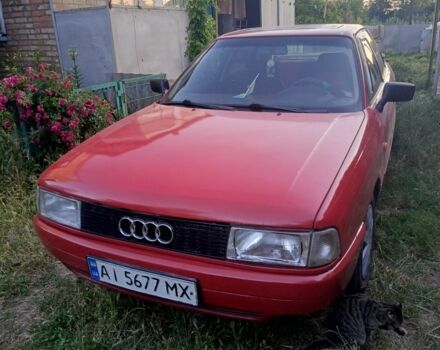 Красный Ауди 80, объемом двигателя 1.8 л и пробегом 400 тыс. км за 1100 $, фото 7 на Automoto.ua