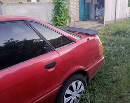 Красный Ауди 80, объемом двигателя 1.8 л и пробегом 400 тыс. км за 1100 $, фото 5 на Automoto.ua