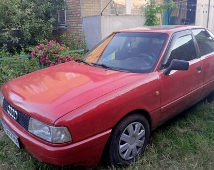 Красный Ауди 80, объемом двигателя 1.8 л и пробегом 400 тыс. км за 1100 $, фото 10 на Automoto.ua