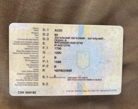 Красный Ауди 80, объемом двигателя 1.6 л и пробегом 333 тыс. км за 499 $, фото 4 на Automoto.ua