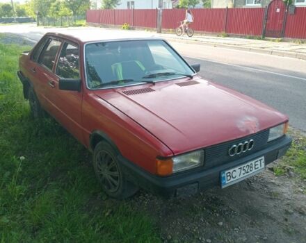 Красный Ауди 80, объемом двигателя 1.6 л и пробегом 1000 тыс. км за 500 $, фото 1 на Automoto.ua