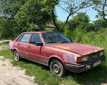 Червоний Ауді 80, об'ємом двигуна 0 л та пробігом 370 тис. км за 390 $, фото 1 на Automoto.ua