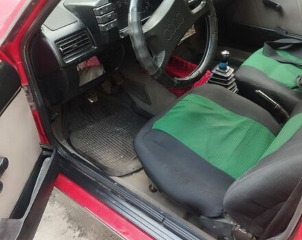 Красный Ауди 80, объемом двигателя 1 л и пробегом 700 тыс. км за 989 $, фото 5 на Automoto.ua