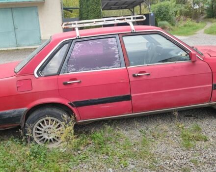 Красный Ауди 80, объемом двигателя 1.8 л и пробегом 300 тыс. км за 1000 $, фото 3 на Automoto.ua