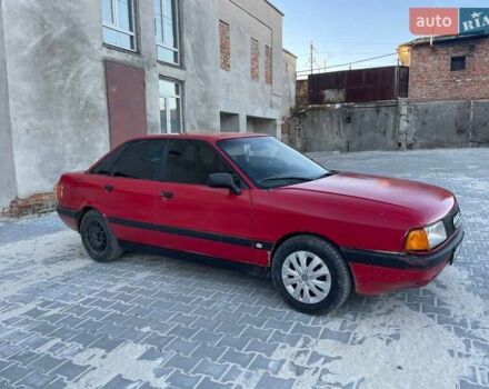 Червоний Ауді 80, об'ємом двигуна 1.78 л та пробігом 380 тис. км за 1450 $, фото 15 на Automoto.ua