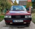 Червоний Ауді 80, об'ємом двигуна 1.8 л та пробігом 350 тис. км за 1100 $, фото 1 на Automoto.ua
