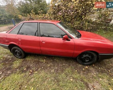 Червоний Ауді 80, об'ємом двигуна 1.78 л та пробігом 356 тис. км за 1500 $, фото 1 на Automoto.ua