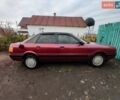 Красный Ауди 80, объемом двигателя 1.8 л и пробегом 300 тыс. км за 1200 $, фото 1 на Automoto.ua