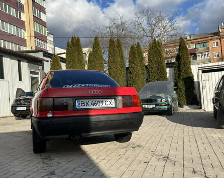 Красный Ауди 80, объемом двигателя 1.59 л и пробегом 300 тыс. км за 1890 $, фото 10 на Automoto.ua