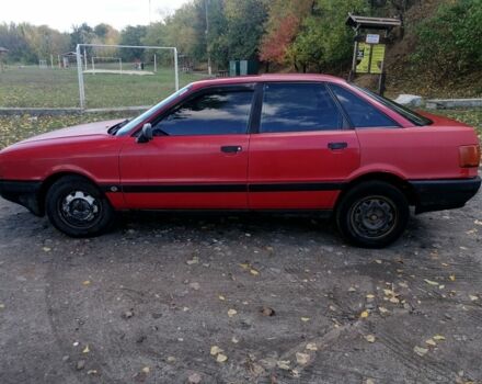 Красный Ауди 80, объемом двигателя 1 л и пробегом 111 тыс. км за 1250 $, фото 6 на Automoto.ua