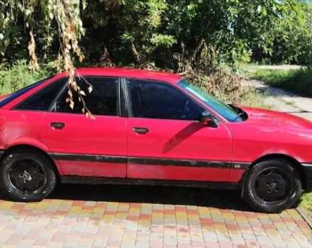 Червоний Ауді 80, об'ємом двигуна 1.8 л та пробігом 120 тис. км за 1200 $, фото 2 на Automoto.ua