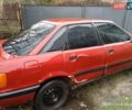 Красный Ауди 80, объемом двигателя 1.8 л и пробегом 350 тыс. км за 1000 $, фото 5 на Automoto.ua