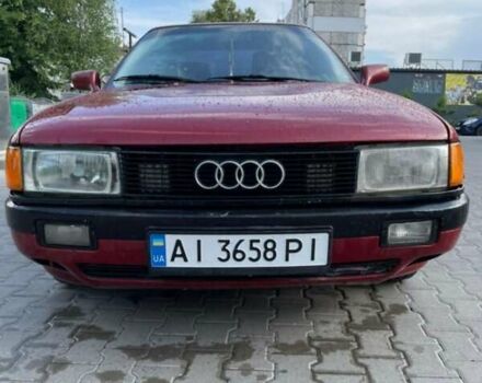 Красный Ауди 80, объемом двигателя 1.78 л и пробегом 430 тыс. км за 1900 $, фото 3 на Automoto.ua