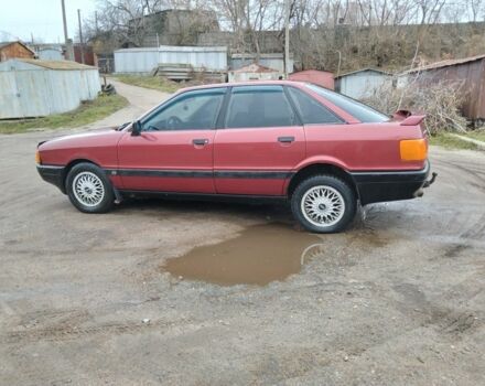 Красный Ауди 80, объемом двигателя 1.8 л и пробегом 240 тыс. км за 1250 $, фото 6 на Automoto.ua