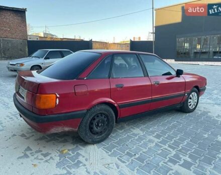 Червоний Ауді 80, об'ємом двигуна 1.78 л та пробігом 380 тис. км за 1450 $, фото 3 на Automoto.ua