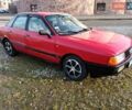 Красный Ауди 80, объемом двигателя 1.8 л и пробегом 265 тыс. км за 1800 $, фото 1 на Automoto.ua