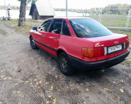 Красный Ауди 80, объемом двигателя 1 л и пробегом 111 тыс. км за 1250 $, фото 5 на Automoto.ua