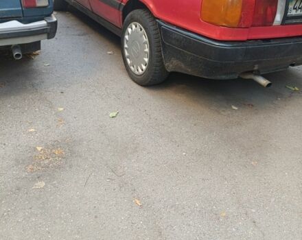 Червоний Ауді 80, об'ємом двигуна 1.8 л та пробігом 300 тис. км за 900 $, фото 3 на Automoto.ua