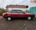 Красный Ауди 80, объемом двигателя 1.8 л и пробегом 300 тыс. км за 1400 $, фото 1 на Automoto.ua