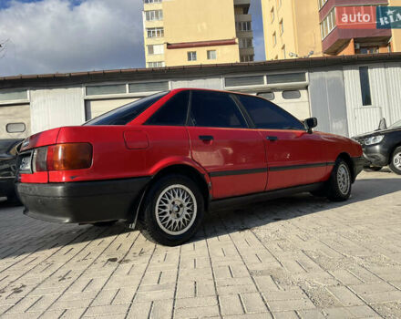 Красный Ауди 80, объемом двигателя 1.59 л и пробегом 300 тыс. км за 1890 $, фото 11 на Automoto.ua