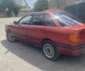 Красный Ауди 80, объемом двигателя 1.8 л и пробегом 300 тыс. км за 1200 $, фото 1 на Automoto.ua