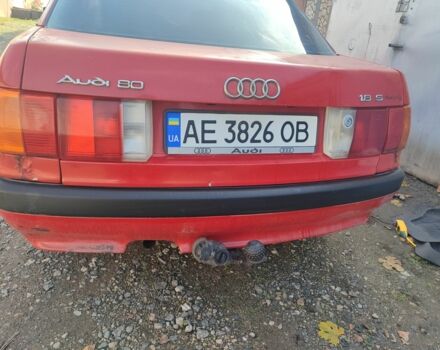 Червоний Ауді 80, об'ємом двигуна 1.8 л та пробігом 350 тис. км за 1250 $, фото 7 на Automoto.ua
