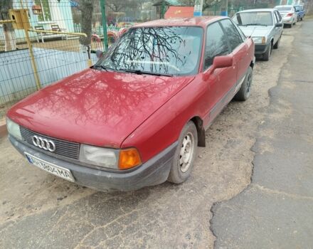 Красный Ауди 80, объемом двигателя 1.8 л и пробегом 1 тыс. км за 1500 $, фото 5 на Automoto.ua