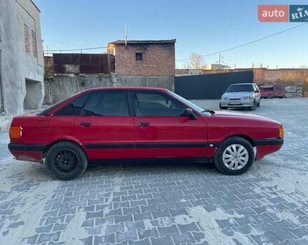 Червоний Ауді 80, об'ємом двигуна 1.78 л та пробігом 380 тис. км за 1450 $, фото 12 на Automoto.ua