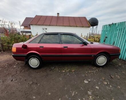 Красный Ауди 80, объемом двигателя 1.8 л и пробегом 280 тыс. км за 1600 $, фото 3 на Automoto.ua