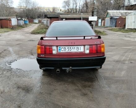 Красный Ауди 80, объемом двигателя 1.8 л и пробегом 240 тыс. км за 1250 $, фото 4 на Automoto.ua
