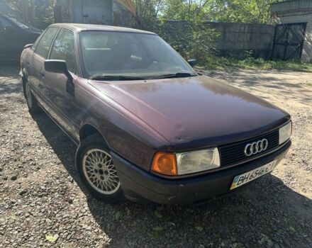 Красный Ауди 80, объемом двигателя 1.8 л и пробегом 450 тыс. км за 2000 $, фото 2 на Automoto.ua