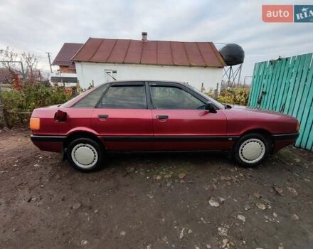 Красный Ауди 80, объемом двигателя 1.8 л и пробегом 280 тыс. км за 1600 $, фото 3 на Automoto.ua