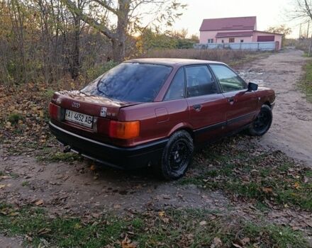 Червоний Ауді 80, об'ємом двигуна 1.8 л та пробігом 111 тис. км за 1200 $, фото 3 на Automoto.ua