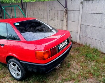 Червоний Ауді 80, об'ємом двигуна 1.8 л та пробігом 225 тис. км за 3000 $, фото 2 на Automoto.ua