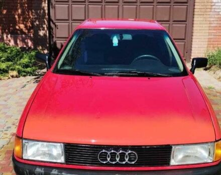 Червоний Ауді 80, об'ємом двигуна 1.8 л та пробігом 120 тис. км за 1200 $, фото 3 на Automoto.ua