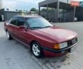 Красный Ауди 80, объемом двигателя 1.78 л и пробегом 430 тыс. км за 1900 $, фото 1 на Automoto.ua