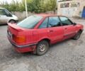 Красный Ауди 80, объемом двигателя 1.6 л и пробегом 300 тыс. км за 601 $, фото 5 на Automoto.ua