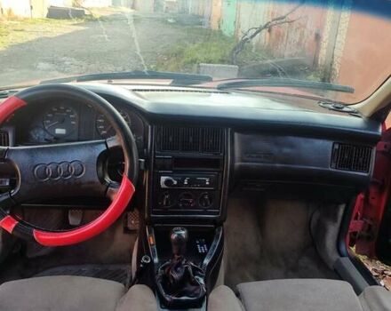 Красный Ауди 80, объемом двигателя 1.8 л и пробегом 350 тыс. км за 1250 $, фото 17 на Automoto.ua