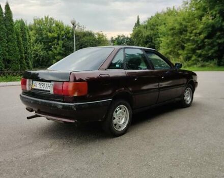 Красный Ауди 80, объемом двигателя 1.8 л и пробегом 250 тыс. км за 999 $, фото 2 на Automoto.ua