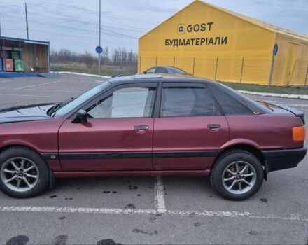 Червоний Ауді 80, об'ємом двигуна 1.8 л та пробігом 185 тис. км за 3000 $, фото 2 на Automoto.ua